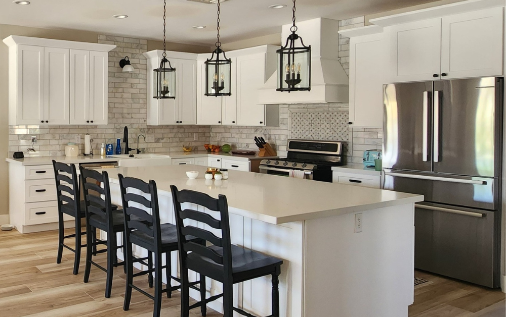 white kitchen design